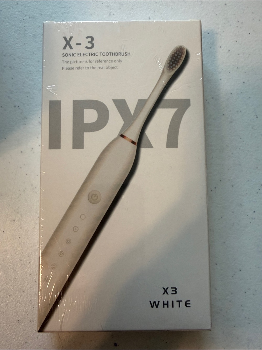 X-3 Sonic Electric Toothbrush - White